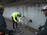 Fixing a flat
