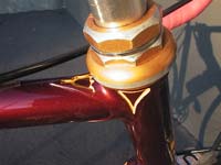 Beautiful head tube lug